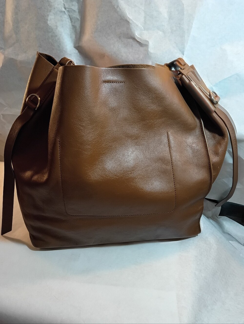 All Saints Paradise North South Leather Women's Tote
